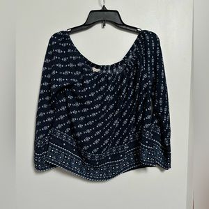 Aeropostale Navy Blouse